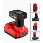 Rapid Charger for Milwaukee M12 C12C 12V Li-ion battery XC 48-11-2401 2402 2411