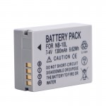 NB-10L NB10L new Battery For Canon PowerShot SX40 SX50 SX60 HS G1X G15 G16