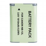 NB-12L 1910mAh Battery for Canon PowerShot N100 G1 X Mark II / LEGRIA mini X PowerPlanetUK