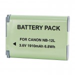 NB-12L 1910mAh Battery for Canon PowerShot N100 G1 X Mark II / LEGRIA mini X PowerPlanetUK