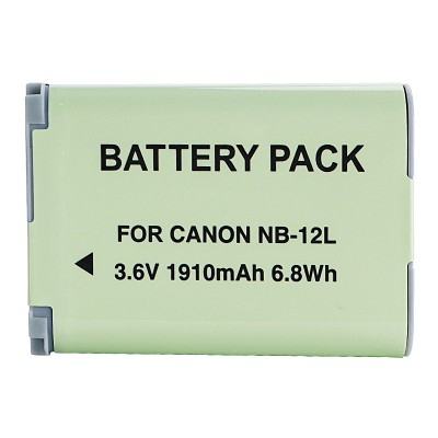 NB-12L 1910mAh Battery for Canon PowerShot N100 G1 X Mark II / LEGRIA mini X PowerPlanetUK