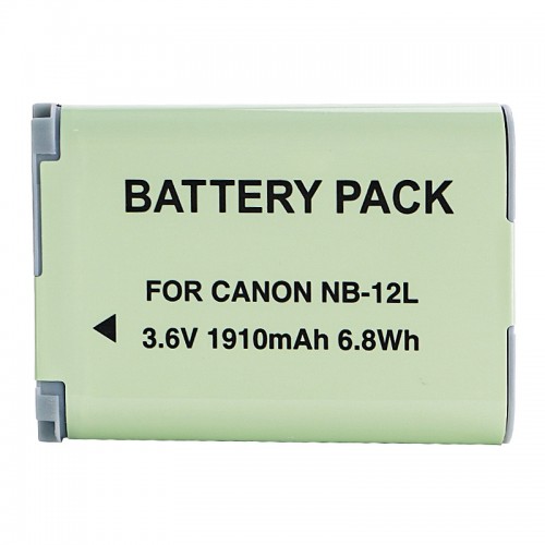 NB-12L 1910mAh Battery for Canon PowerShot N100 G1 X Mark II / LEGRIA mini X PowerPlanetUK
