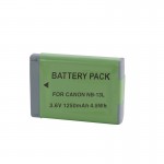  Battery for Canon NB-13L PowerShot G5X G7X G9X, G7X Mark II, G9X Mark
