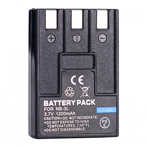 NB-3L Battery for Canon IXUS 700 750 i5 PowerShot SD10 SD100 SD110 SD20 SD500
