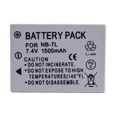 New Replacement NB-7L Battery for Canon G10 G11 G12 SX30IS SX30 NB7L