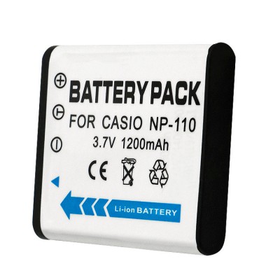 New NP-110 Battery for Casio EXILIM EX-ZR15 EX-ZR10 EX-FC200S EX-ZR20 EX-Z230
