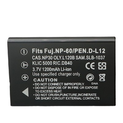 New NP-60 Battery for Fujifilm Finepix M603 F601 F410 F401 ZOOM 50i