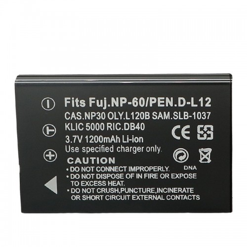New NP-60 Battery for Fujifilm Finepix M603 F601 F410 F401 ZOOM 50i