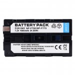 Li-ion Rechargeable Battery 4800mAh Replacement For Sony NP-F770 /NP-F750
