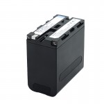 NP-F980 Battery 10000mAh USB Charge For Sony NP-F970 NP-F960 NP-F950 NP-F750
