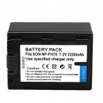 NP-FH70 NP-FH60 2200mAh Battery for Sony HDR-CX106 CX540 HC5 PJ610 UX20 XR200