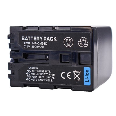 Sony NP‑QM91D Camera Battery Replacement 7.4V 3900MAH Camera Battery Pack For CCD Hot