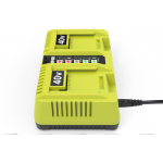 Quick Charger 2 port for Ryobi OP401 40V Lithium Battery, Compatible OP4015