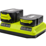 Dual Fast Charger For Ryobi One +Plus P108 Li-ion Battery P117 P105 P102 12V/18V