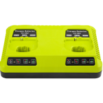 Dual Fast Charger For Ryobi One +Plus P108 Li-ion Battery P117 P105 P102 12V/18V