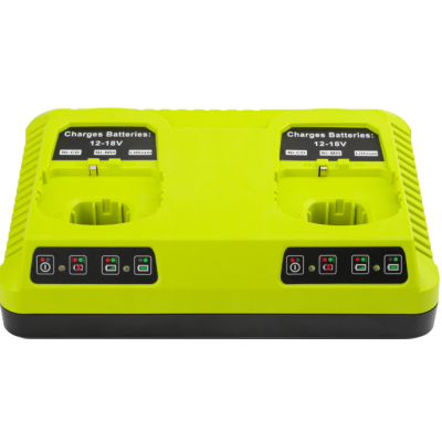 Dual Fast Charger For Ryobi One +Plus P108 Li-ion Battery P117 P105 P102 12V/18V