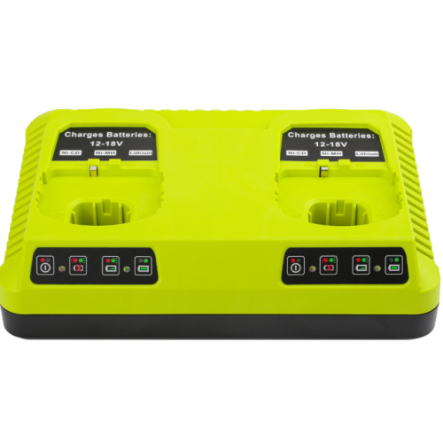 Dual Fast Charger For Ryobi One +Plus P108 Li-ion Battery P117 P105 P102 12V/18V