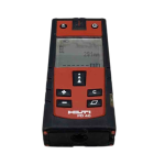 Hilti PD 40 Laser Range Meter Measurement Tool  PD40 Tool PD-40