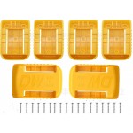 Power Battery Mount Hanger Shelf Storage Holder for Dewalt 18V 20V 54V 60V