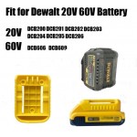 Power Battery Mount Hanger Shelf Storage Holder for Dewalt 18V 20V 54V 60V