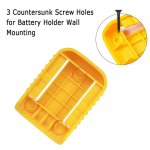 Power Battery Mount Hanger Shelf Storage Holder for Dewalt 18V 20V 54V 60V