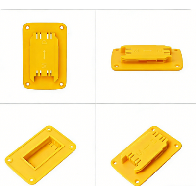 Power Battery Mount Hanger Shelf Storage Holder for Dewalt 12V 20V