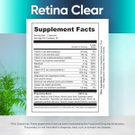 Retina Clear Vision Support Supplement – Eye Health Formula with Lutein, Zeaxant