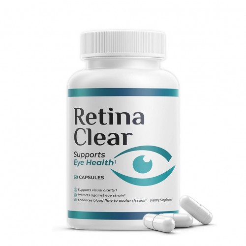 Retina Clear Vision Support Supplement – Eye Health Formula with Lutein, Zeaxant