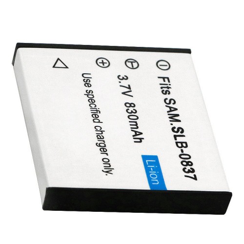 New SLB-0837B Battery for Samsung Digimax L70 L83T L201 L301 NV8 NV10 NV15 NV20