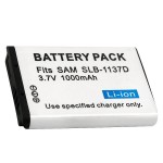 SLB-1137D Battery For Samsung NV11 NV24HD NV30 NV40 NV100HD NV103