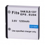 SLB-1237 SLB1237 Battery For Samsung Digimax L55 L55W L85