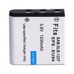 SLB-1237 SLB1237 Battery For Samsung Digimax L55 L55W L85