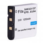 SLB-1237 SLB1237 Battery For Samsung Digimax L55 L55W L85