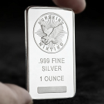 1 Troy Oz Sunshines Mint Fine Silver Bar 1 Troy Oz Sunshines Mint Fine Silver Bar