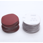 Flock Sandpaper Hook Loop Wet & Dry 5Inch Sanding Disc 60-1000 Grit For Polish