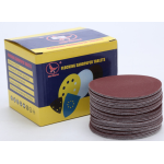 Flock Sandpaper Hook Loop Wet & Dry 5Inch Sanding Disc 60-1000 Grit For Polish
