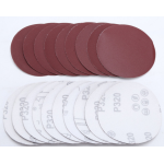 Flock Sandpaper Hook Loop Wet & Dry 5Inch Sanding Disc 60-1000 Grit For Polish