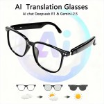 164 Languages AI Interpretation Smart Glasses for Driving Cycling