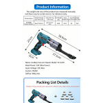 Cordless Vacuum for Dewalt 18V Battery 3-Speeds Handheld Electric Vacuum Cleaner