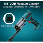 Cordless Vacuum for Makita 18V Battery 3-Speeds Handheld Electric Vacuum Cleaner
