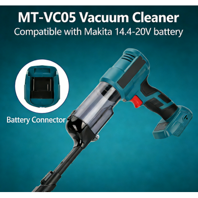 Cordless Vacuum for Makita 18V Battery 3-Speeds Handheld Electric Vacuum Cleaner