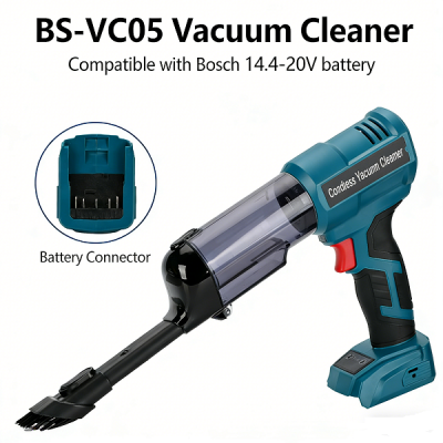 Cordless Vacuum for Bosch 18V Battery 3-Speeds Handheld Electric Vacuum Cleaner
