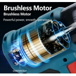 Cordless Vacuum for Dewalt 18V Battery 3-Speeds Handheld Electric Vacuum Cleaner