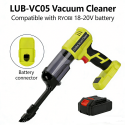 Cordless Vacuum for Ryobi 18V Battery 3-Speeds Handheld Electric Vacuum Cleaner