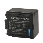 VW-VBG130 Battery for Panasonic SDR-H20 H28 H40 H48 H58 H59 H68 H80 H90 HDC-SD3