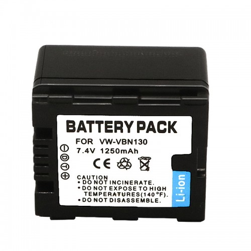 VW-VBN130 Battery for Panasonic HC-X800 X900 X910 X920 X929 / HDC-HS900 SD900