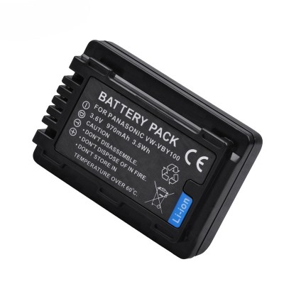 Battery for Panasonic VW-VBY100 | HC-V110, HC-V130, HC-V160, HC-V201