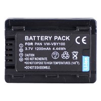 Li-ion Battery for Panasonic VW-VBY100 HC-V110K HC-V110P HC-V110 HC-V110GK HC-V2