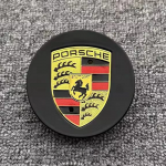 4PCS Porsche Wheel Centre Hub Caps 76MM New Sealed Free Shipping