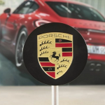 4PCS Porsche Wheel Centre Hub Caps 76MM New Sealed Free Shipping